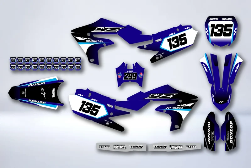 Kit Déco Yamaha YZF 250 ( 2019-2021 ) / 450 ( 2018-2022 ) - VALXON