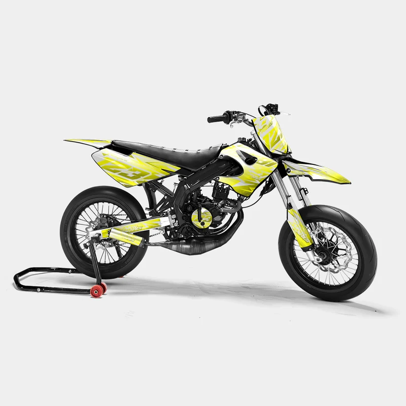 CALYPSO - Kit deco DERBI 50cc - Jaune