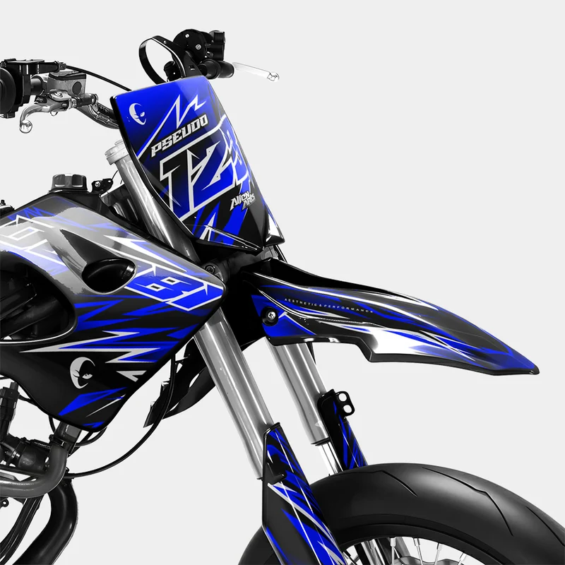 CIEL - Kit deco DERBI 50cc - Bleu Foncé