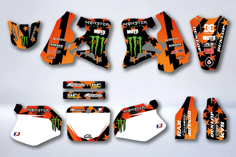 Kit Déco HONDA CR 125-250 1995-1997 - MONSTER