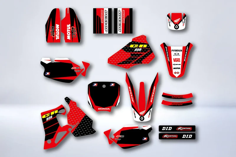 Kit Déco HONDA CR 80 1996-2002 ORIGINE