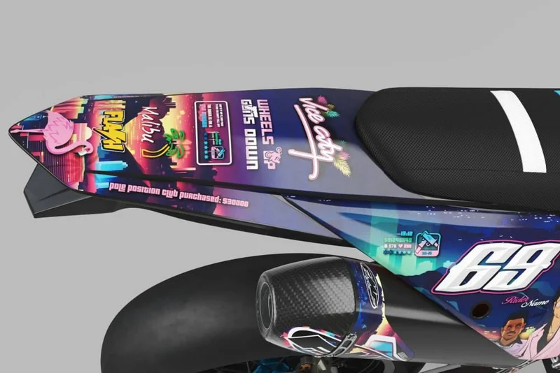 Kit déco KTM adaptable à tous les modèles - VICE CITY
