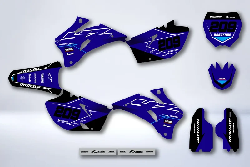 Kit Déco YAMAHA YZF 250-450 2006-2009 - JORVYN