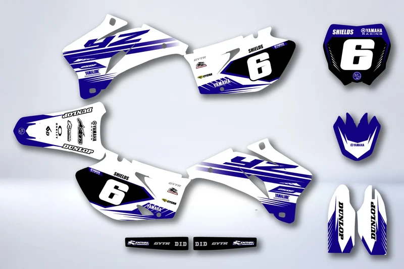 Kit Déco YAMAHA YZF 250-450 2006-2009 - DUSNOX