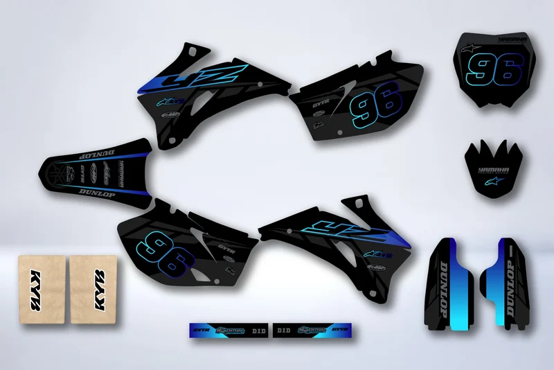 Kit Déco YAMAHA YZF 250-450 2006-2009 - BLAVAR