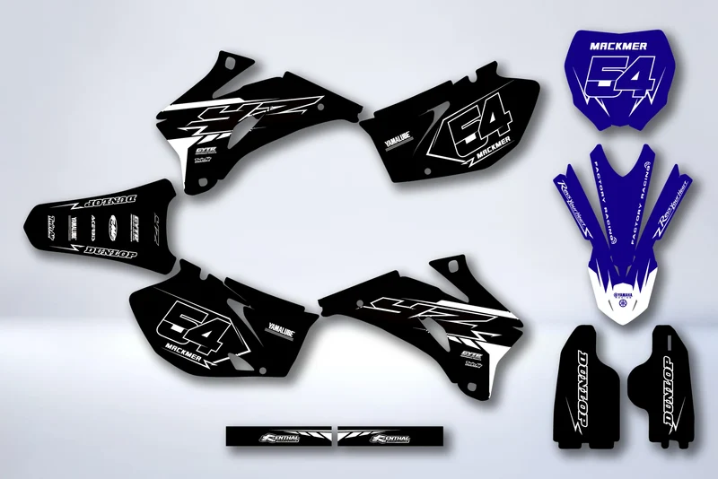 Kit Déco YAMAHA YZF 250-450 2006-2009 - NOVTON