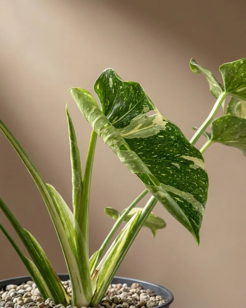 Große Monstera 'Thai Constellation' • feey