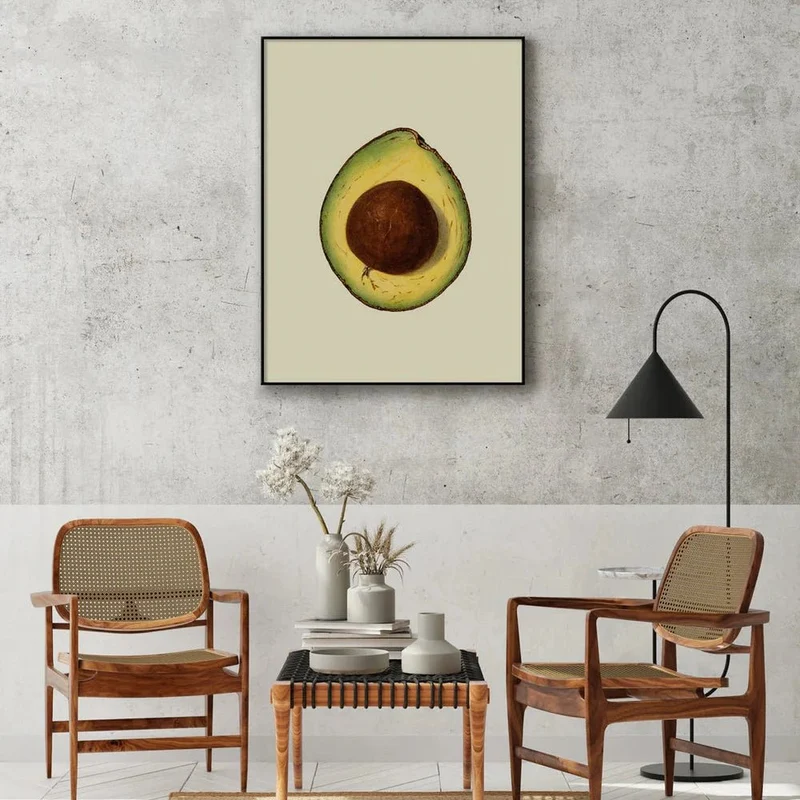 Kunstdruck 'Avocado Open' Poster - The Dybdahl Co