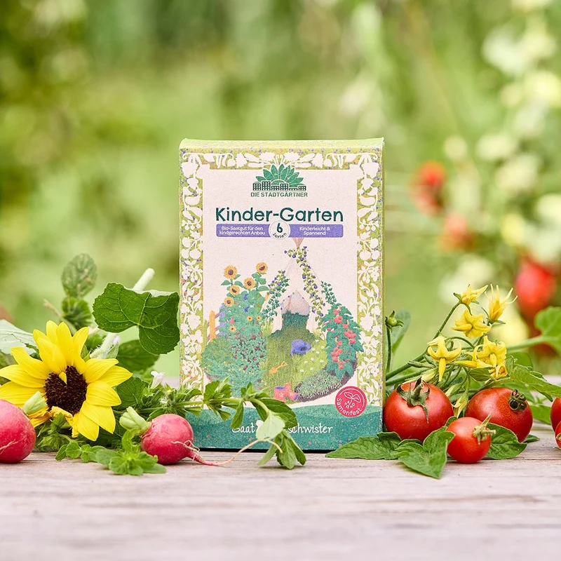 BIO-Saatgut-Set "Kinder-Garten"