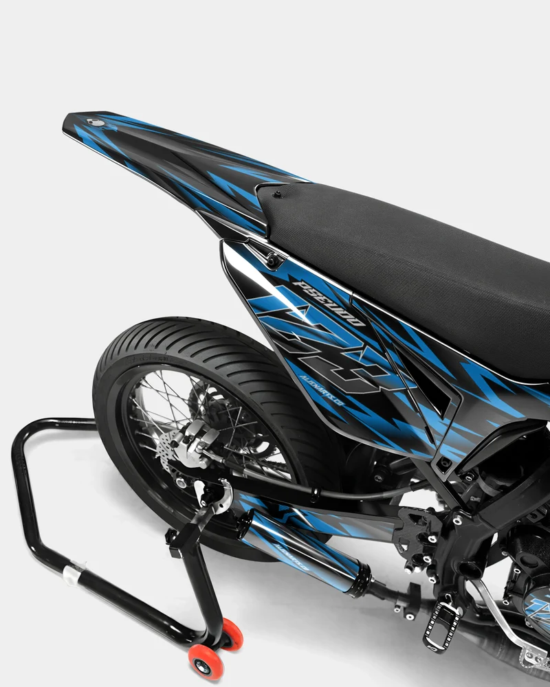 VITRA - Kit deco SHERCO 50cc - Bleu