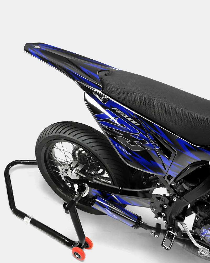 VITRA - Kit deco SHERCO 50cc - Bleu foncé