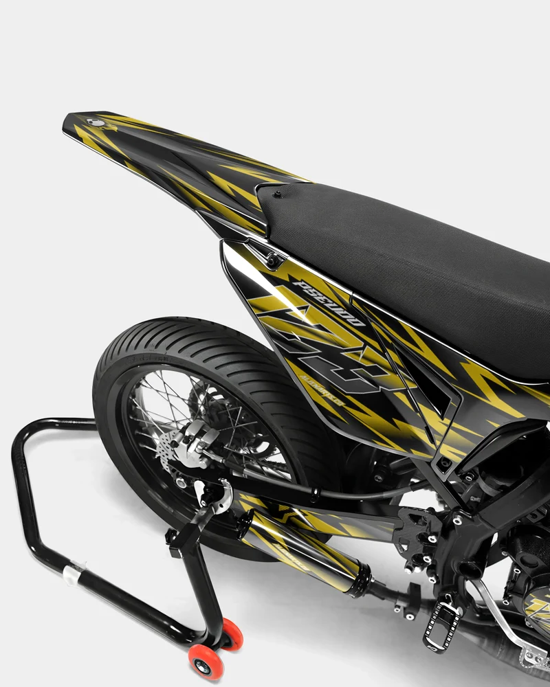 VITRA - Kit deco SHERCO 50cc - Jaune foncé