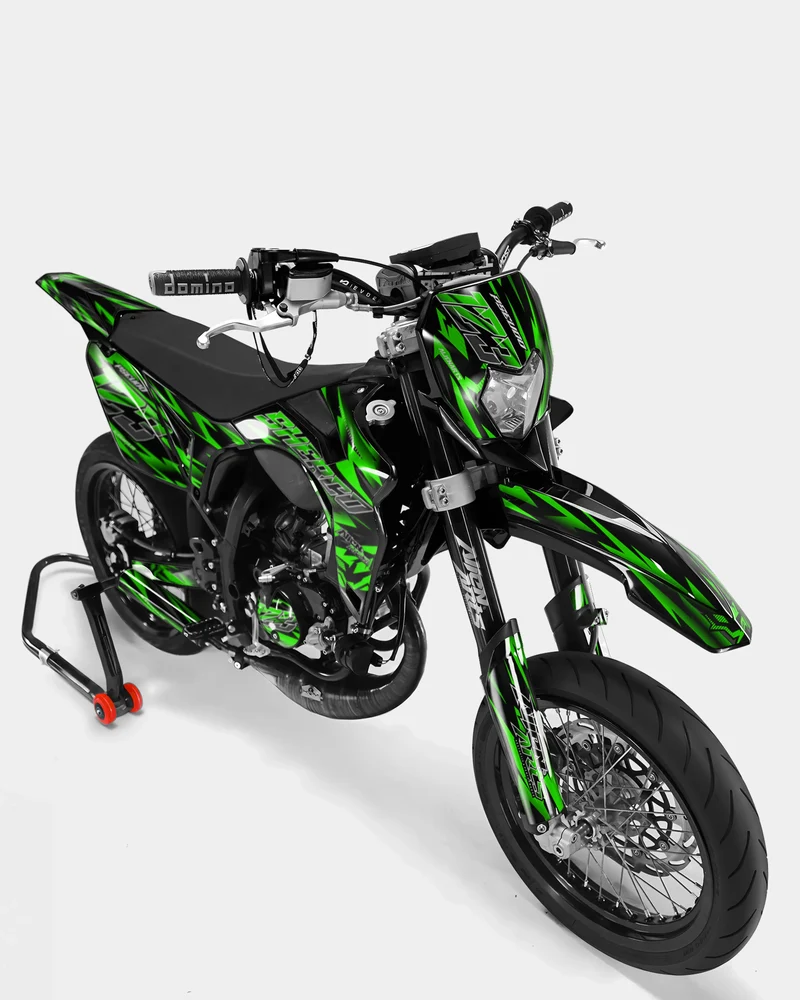 VITRA - Kit deco SHERCO 50cc - Vert