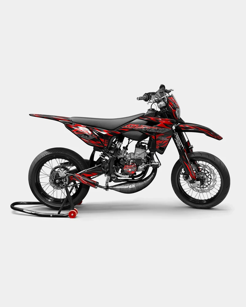 VITRA - Kit deco SHERCO 50cc - Rouge