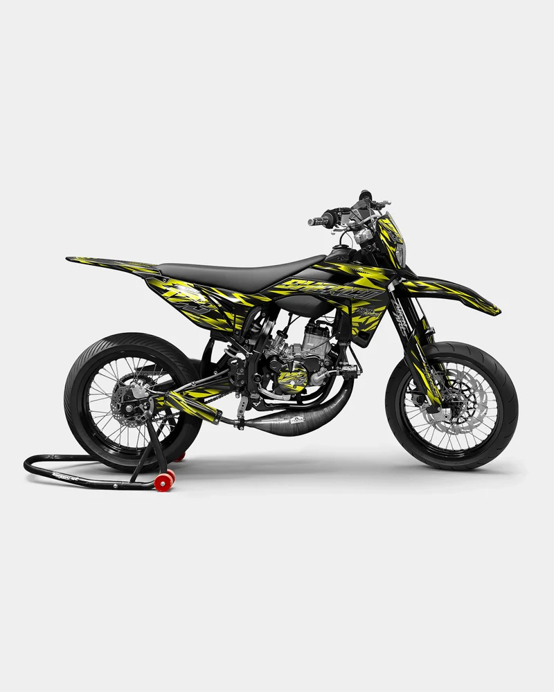 VITRA - Kit deco SHERCO 50cc - Jaune