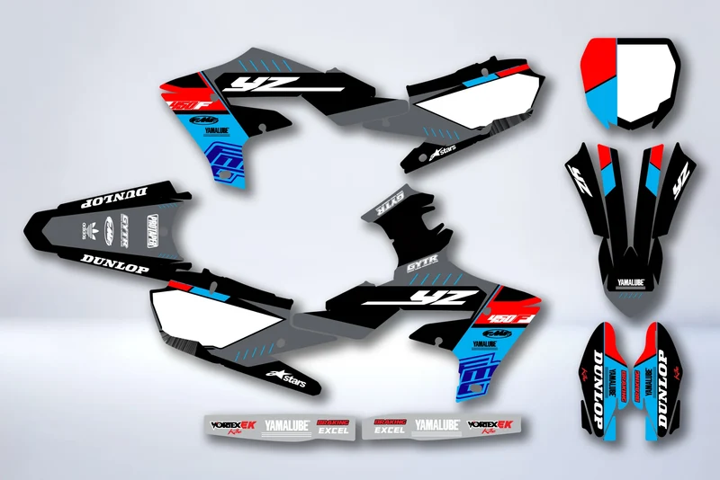 Kit Déco Yamaha YZF 250 ( 2019-2021 ) / 450 ( 2018-2022 ) - BORKIS