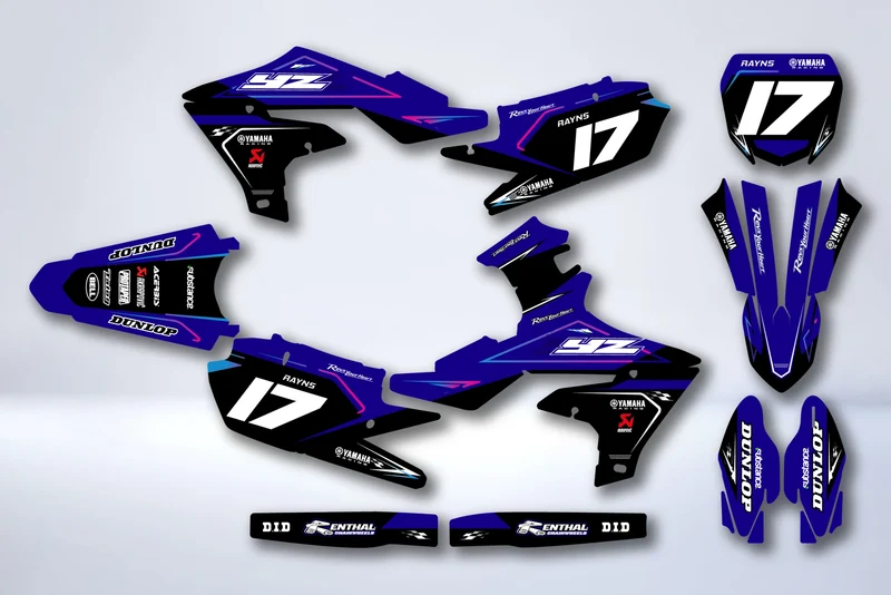 Kit Déco Yamaha YZF 250 ( 2019-2021 ) / 450 ( 2018-2022 ) - GLANYX