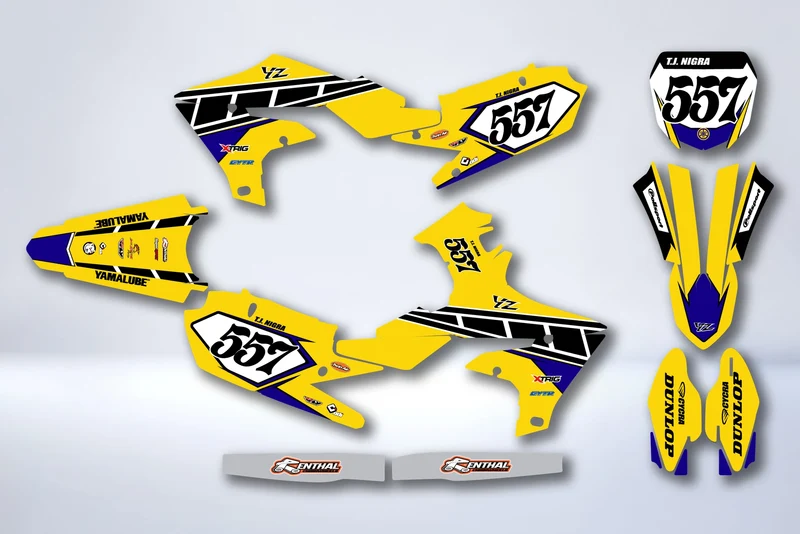 Kit Déco Yamaha YZF 250 ( 2019-2021 ) / 450 ( 2018-2022 ) - KENMAX