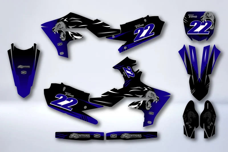 Kit Déco Yamaha YZF 250 ( 2019-2021 ) / 450 ( 2018-2022 ) - TARVAR