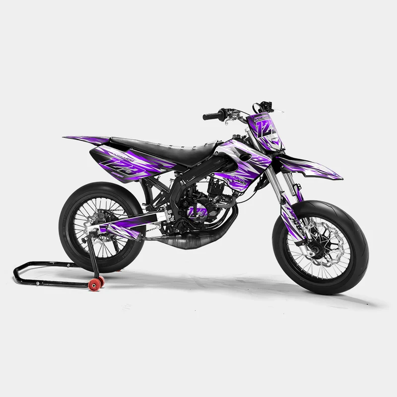 FIKA - Kit deco DERBI 50cc - Violet