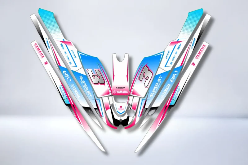 Kit Déco BLUE – Yamaha Superjet 1996-2024