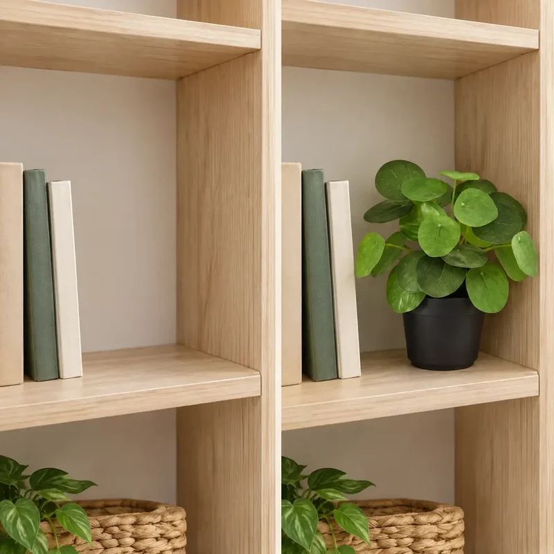 Kunstpflanze klein – künstliche Pilea Peperomioides, 17,5 cm im Topf