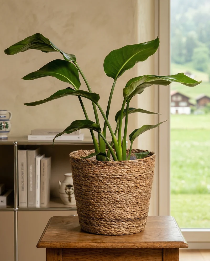 Pflanzkorb aus Seegras (Kesat | 22 cm ⌀)