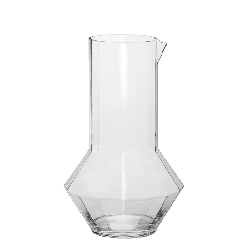 Set Karaffe Aster mit 4 Gläsern - Hübsch Interior
