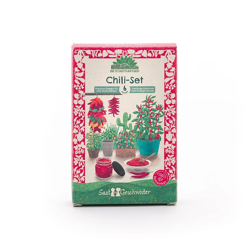 BIO-Saatgut-Set "Chili"