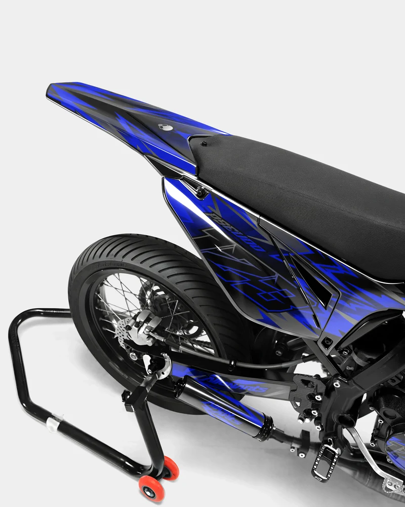ZÉPHYR - Kit deco SHERCO 50cc - Bleu foncé