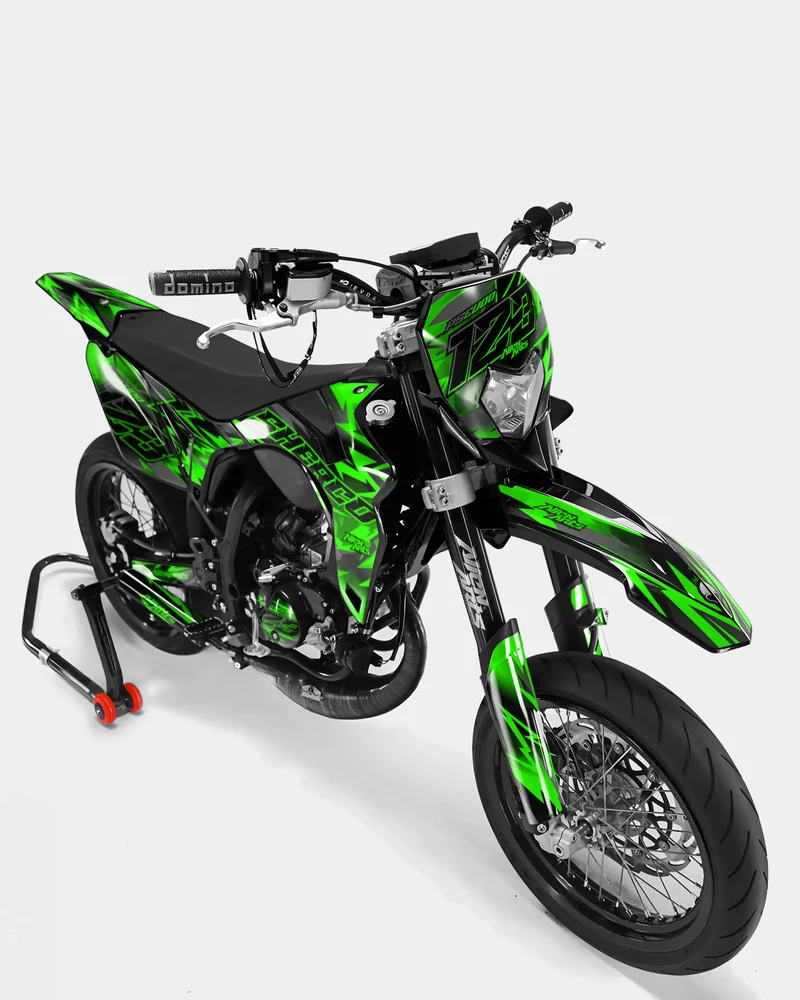 ZÉPHYR - Kit deco SHERCO 50cc - Vert