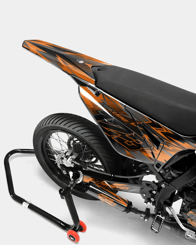ZÉPHYR - Kit deco SHERCO 50cc - Orange