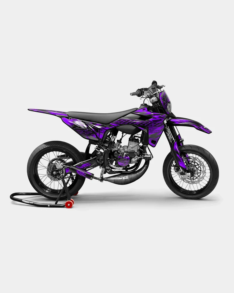 ZÉPHYR - Kit deco SHERCO 50cc - Violet