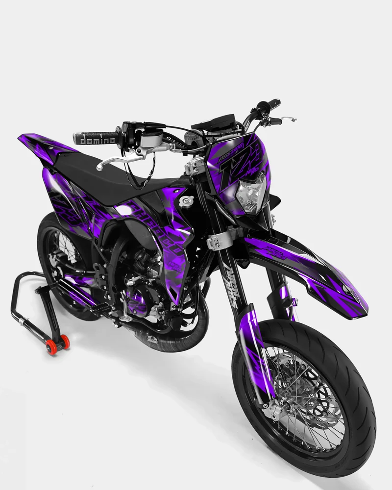 ZÉPHYR - Kit deco SHERCO 50cc - Violet