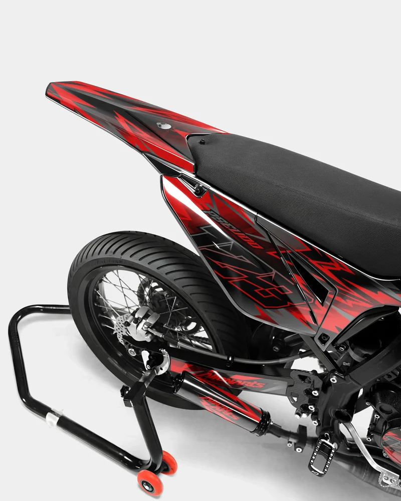 ZÉPHYR - Kit deco SHERCO 50cc - Rouge