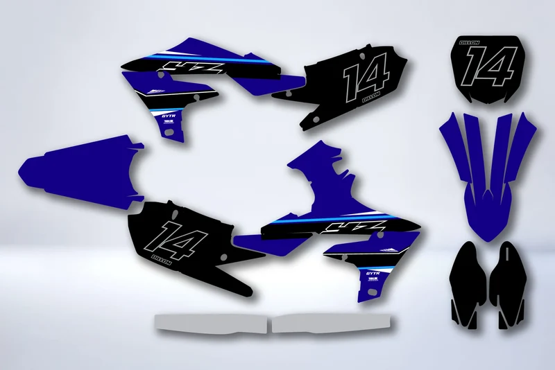 Kit Déco Yamaha YZF 250 ( 2019-2021 ) / 450 ( 2018-2022 ) - BORKOR