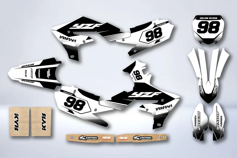 Kit Déco Yamaha YZF 250 ( 2019-2021 ) / 450 ( 2018-2022 ) - CALMOS