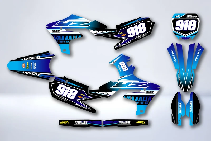 Kit Déco Yamaha YZF 250 ( 2019-2021 ) / 450 ( 2018-2022 ) - XANVOK