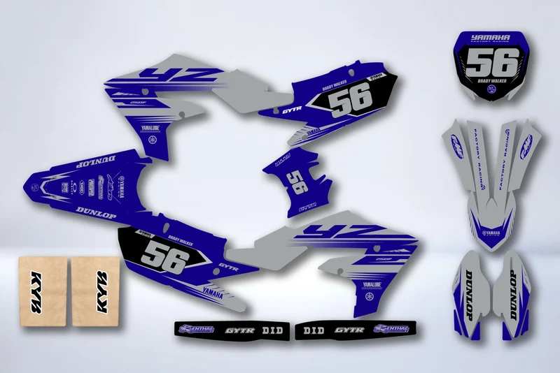 Kit Déco Yamaha YZF 250 ( 2019-2021 ) / 450 ( 2018-2022 ) - IROFEN