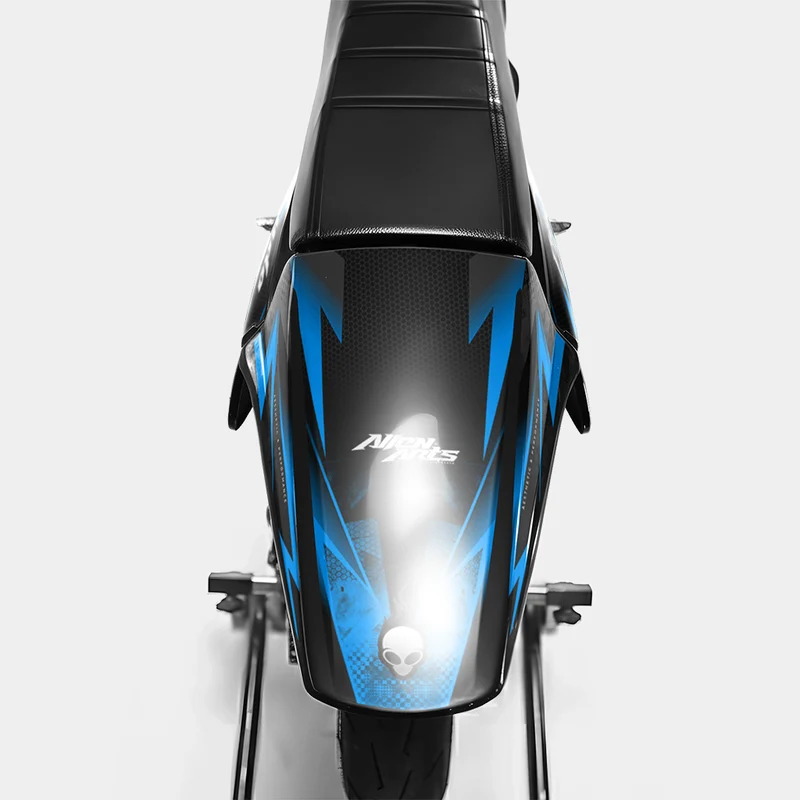 LISSE - Kit deco DERBI 50cc - Bleu