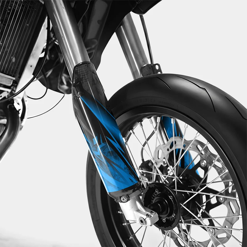 LISSE - Kit deco DERBI 50cc - Bleu