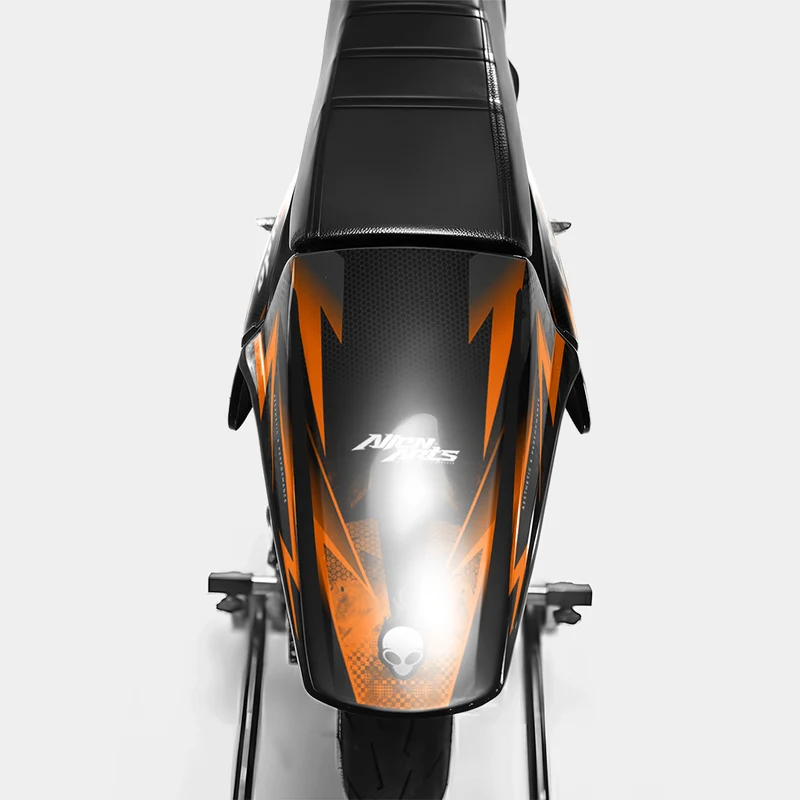 LISSE - Kit deco DERBI 50cc - Orange