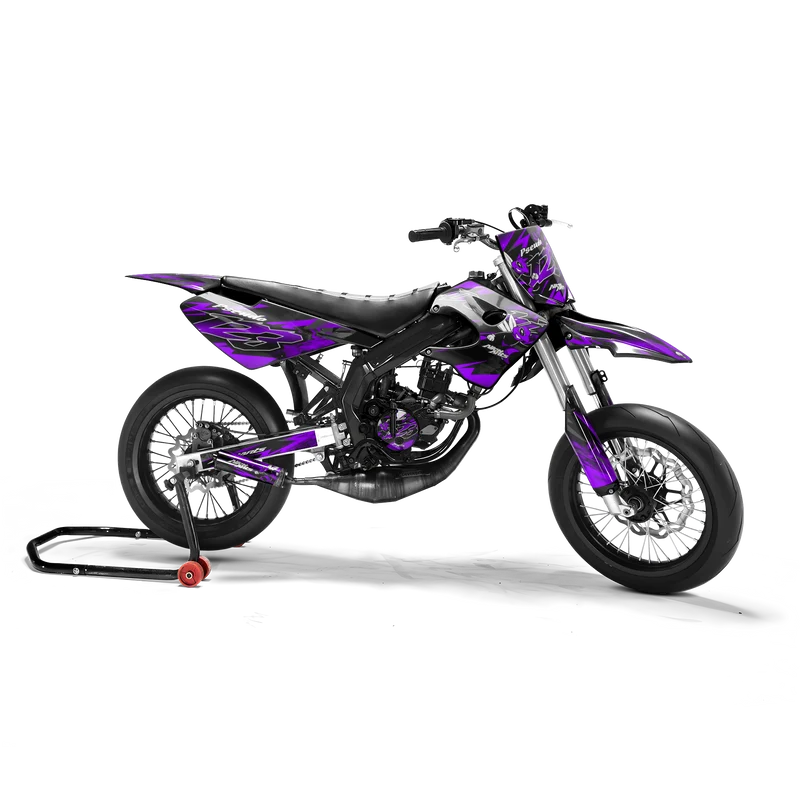 LISSE - Kit deco DERBI 50cc - Violet