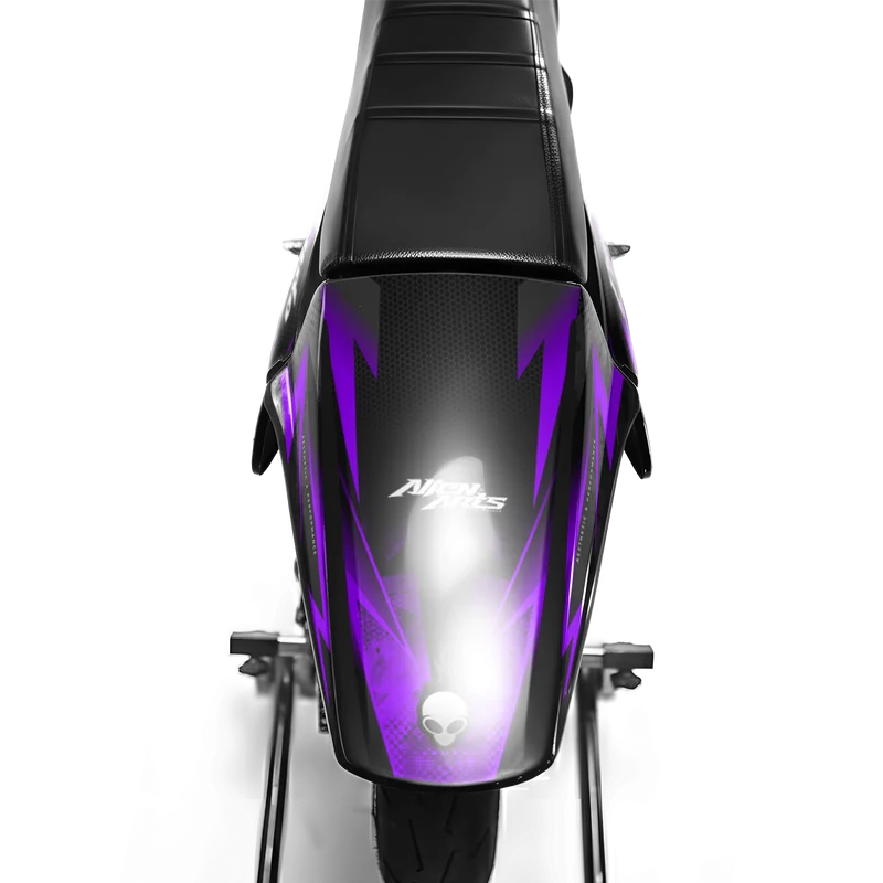 LISSE - Kit deco DERBI 50cc - Violet