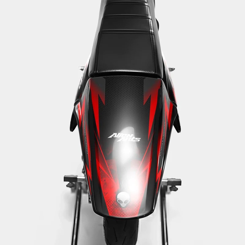 LISSE - Kit deco DERBI 50cc - Rouge