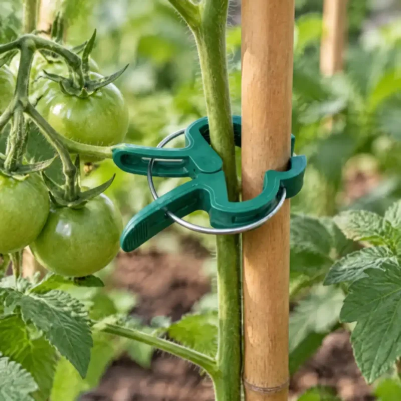 Pflanzenklammern – Tomatenclips für Stäbe & Rankhilfen