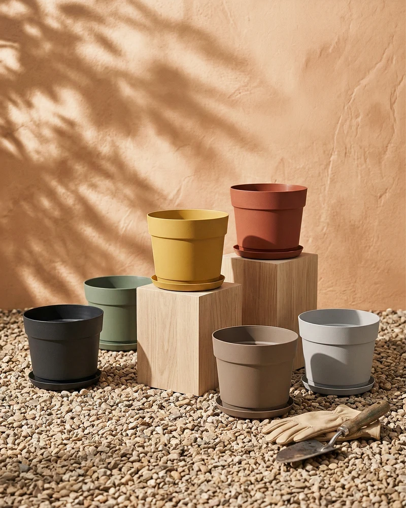 Kunststoff Pflanzkübel (Bloom | 19 cm Ø)