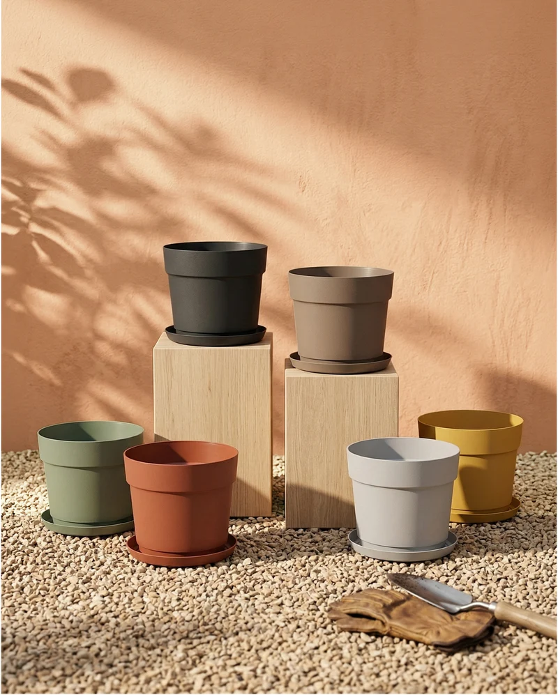 Kunststoff Pflanzkübel (Bloom | 19 cm Ø)