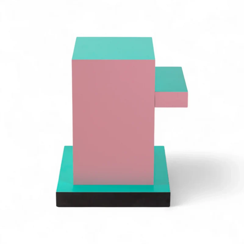 Beistelltisch Super Side Table Red Grid - Seletti