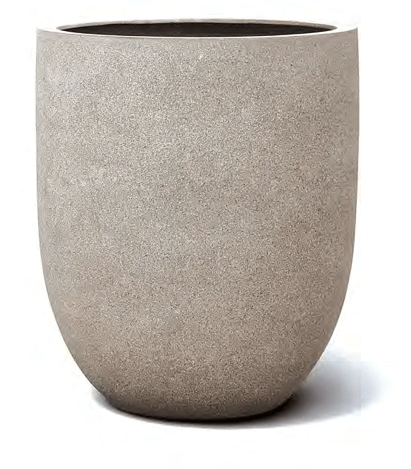 Pflanzkübel Tall Egg Pot – Eschbach Granite in Granit-Optik